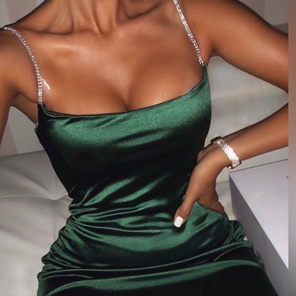 Meshki Green Dress